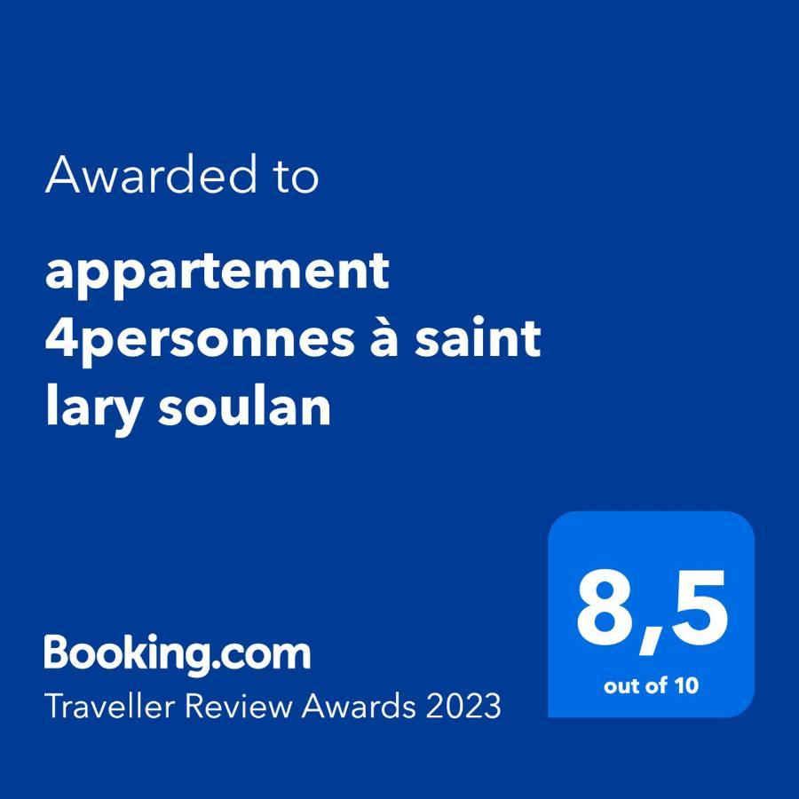 Appartement 4Personnes A Saint Lary Soulan Kültér fotó